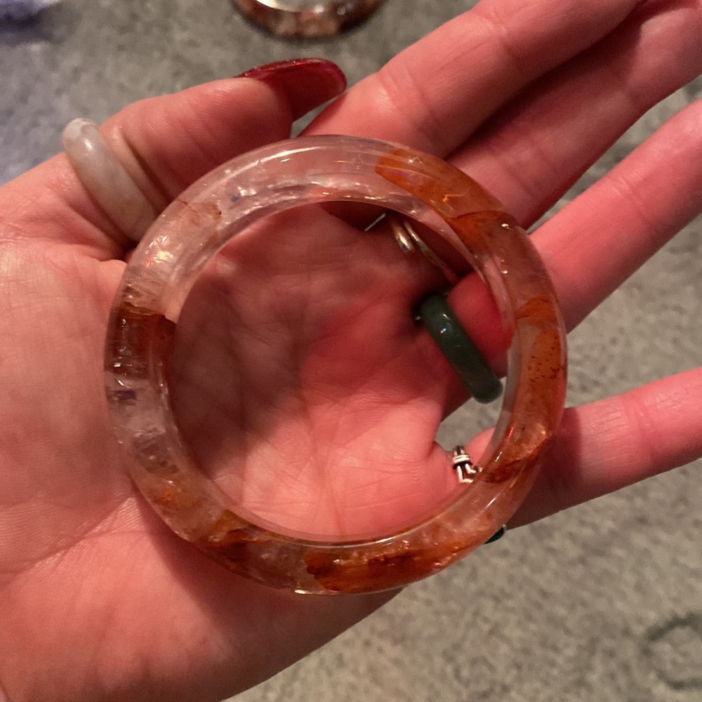 Fire Quarts Bangle - Picture 5 of 7